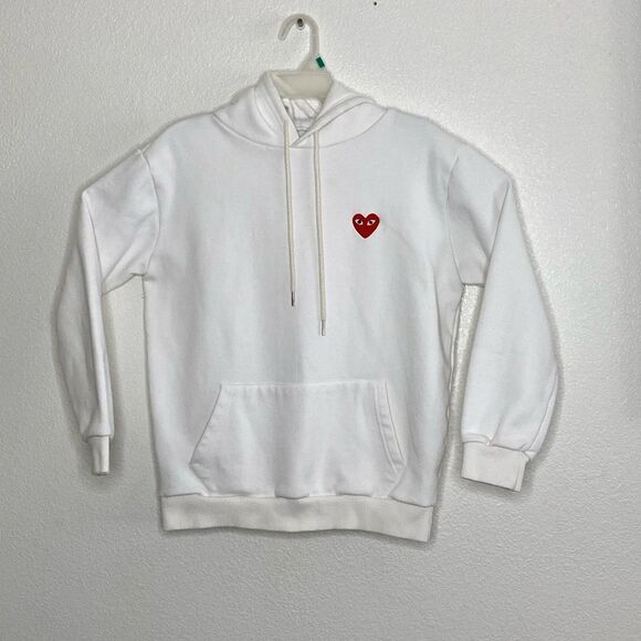 CHECKMADE White Thick Hoodie Made in Korea One Size - Picture 1 of 9